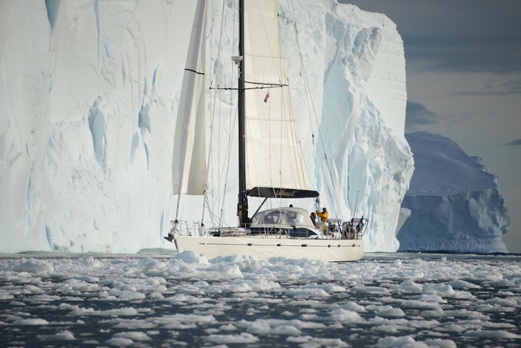 KATHARSIS II an Oyster 72 voyage to Ross Sea